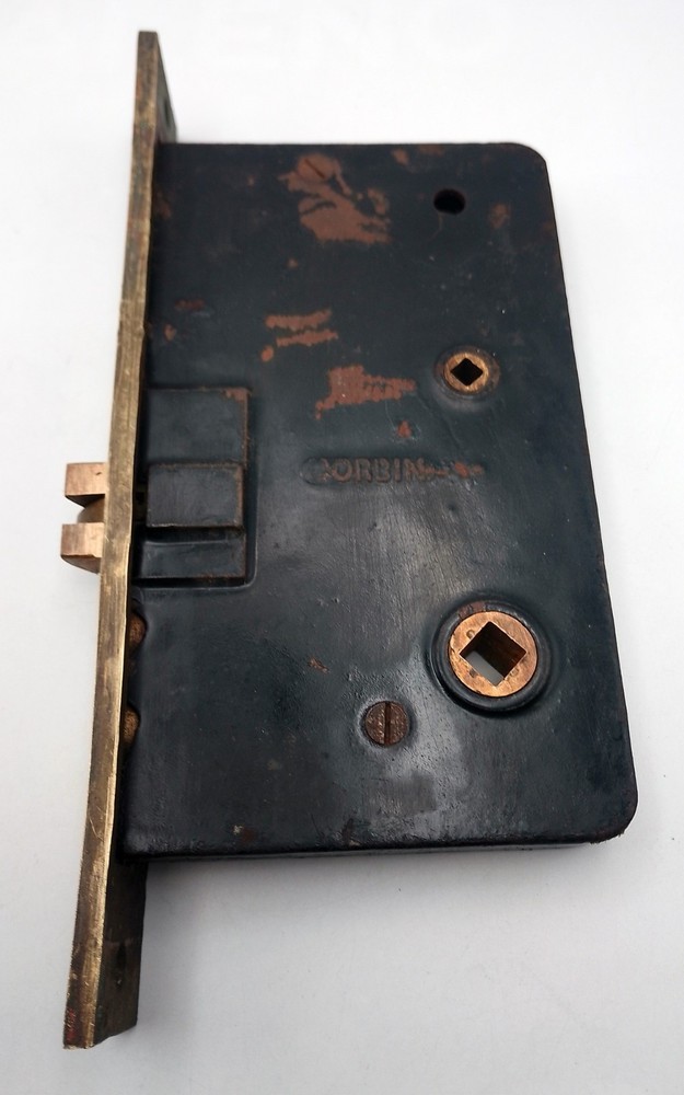 Antique Corbin Victorian Mortise Lock Set