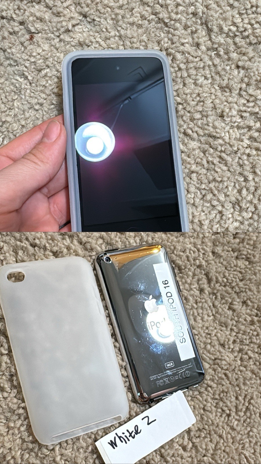 Apple iPod 16GB – Fully Working – Reset – With Case & Charger – Good Condition