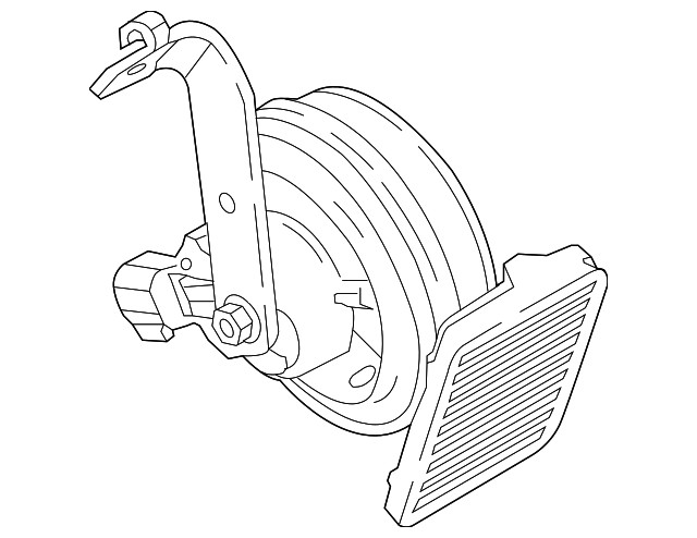 Genuine GM Horn 42869711
