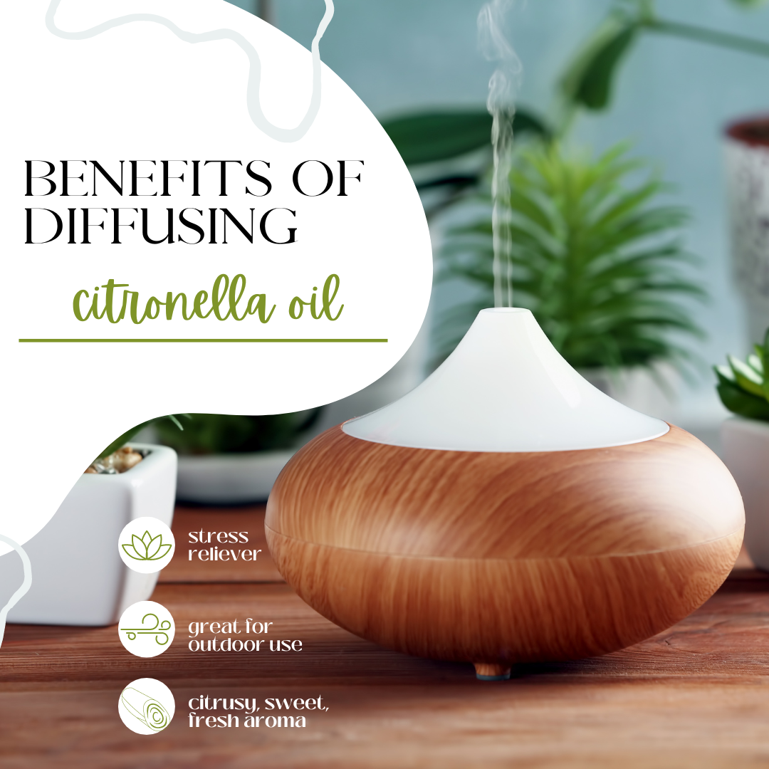 Bulk 16 fl oz Citronella Essential Oil (100% Pure & Natural) in Aluminum Bottle