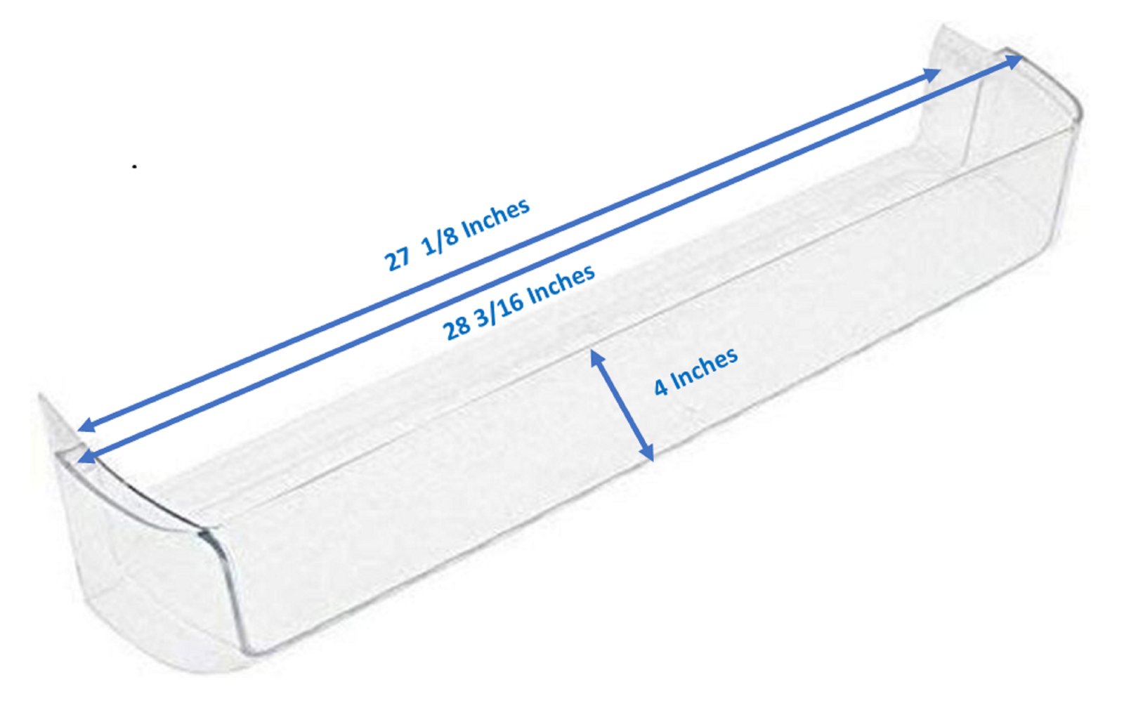 Door Basket Compatible wtih LG Refrigerator MAN62570801