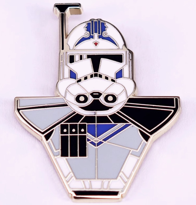 Star Wars The Clone Wars Clone Trooper Cartoon Enamel Pin
