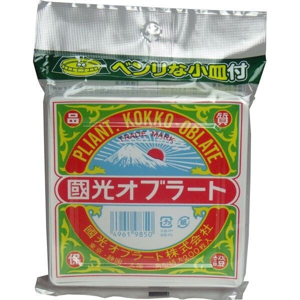 Kokko Oblate Square Extra Large 200 Sheets × 5 Sets, 10 Sets Made in Japan