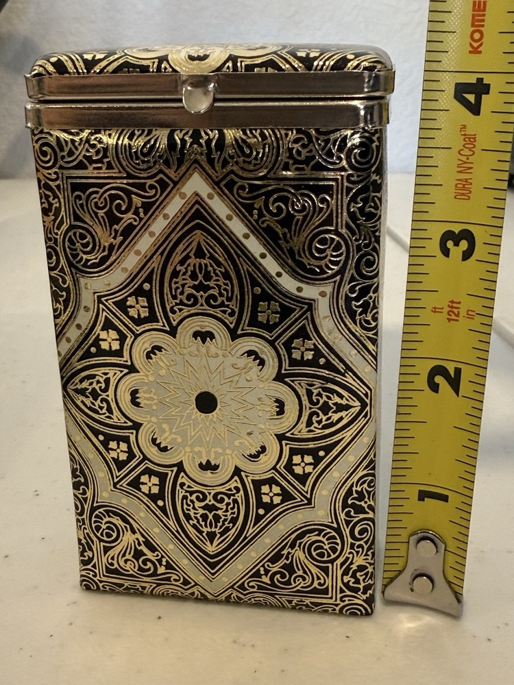 1960s Cigarette Case | Mod Paisley Print