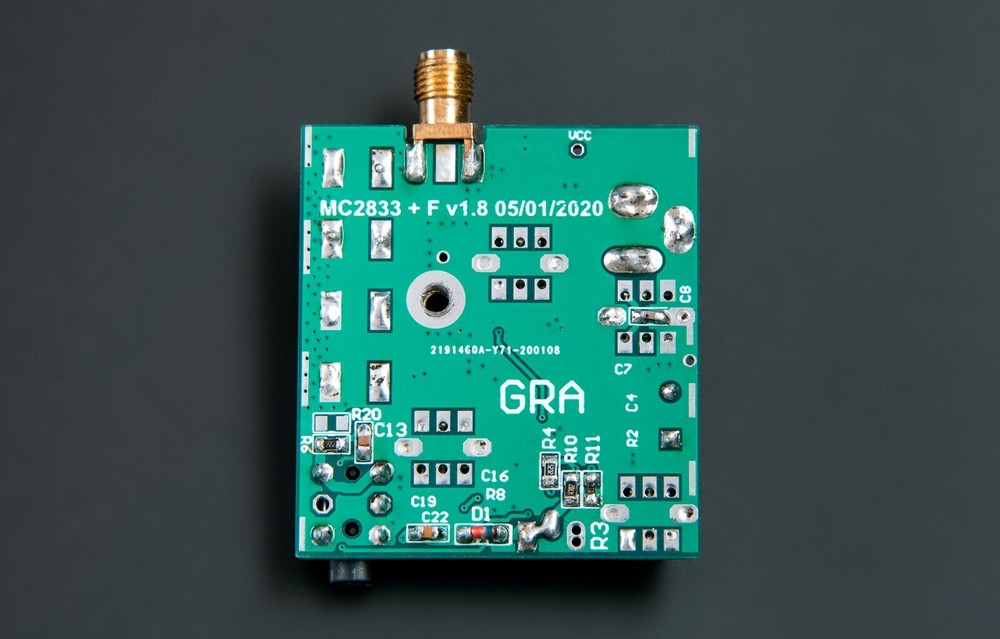 RF Transmitter FM 144 MHz TAFM2833 Low Spurs Alluminum Case [with Antenna]