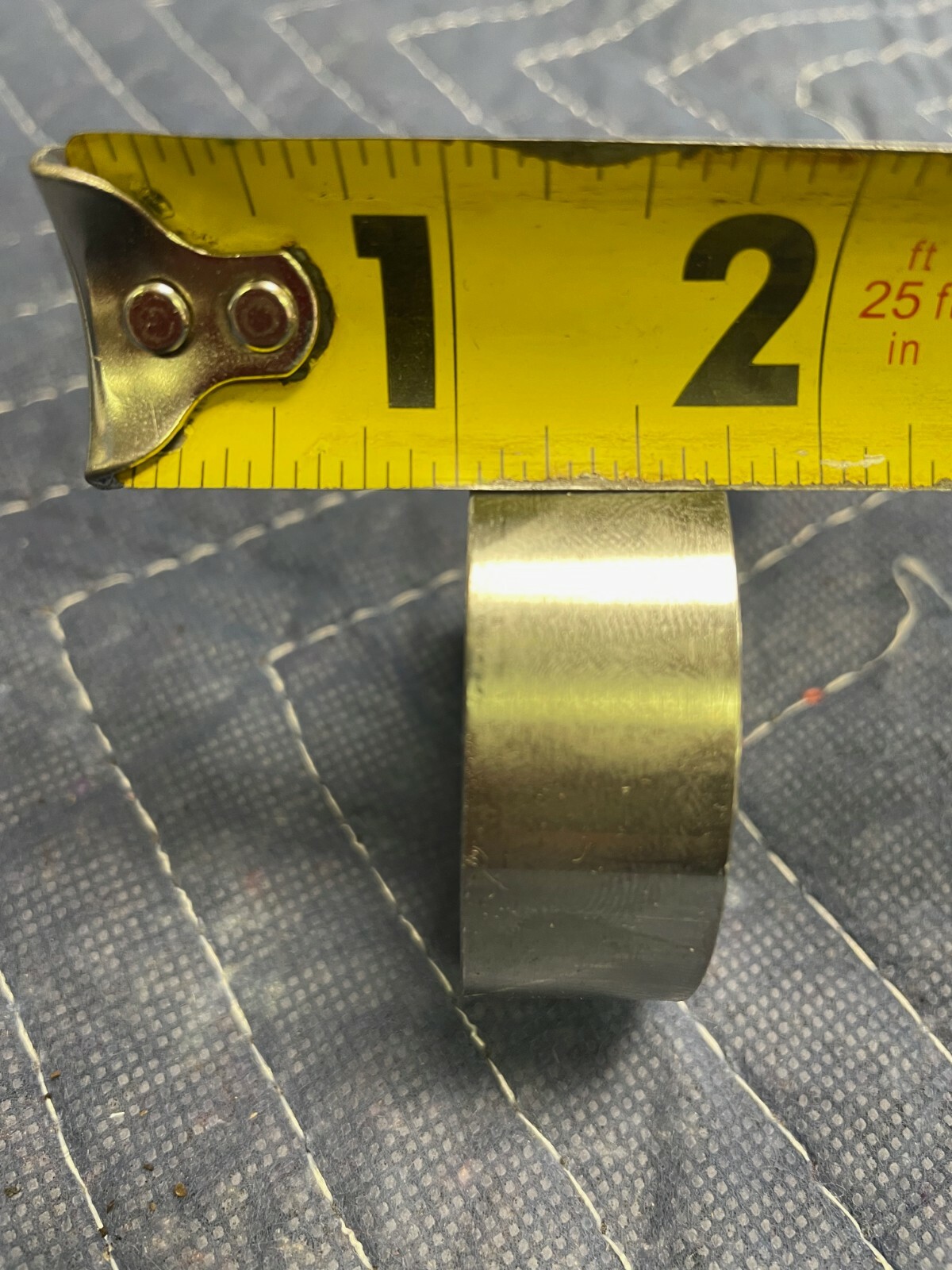 Pack of 2 Stainless Steel Disc 2" Dia. - 3/4" thickness