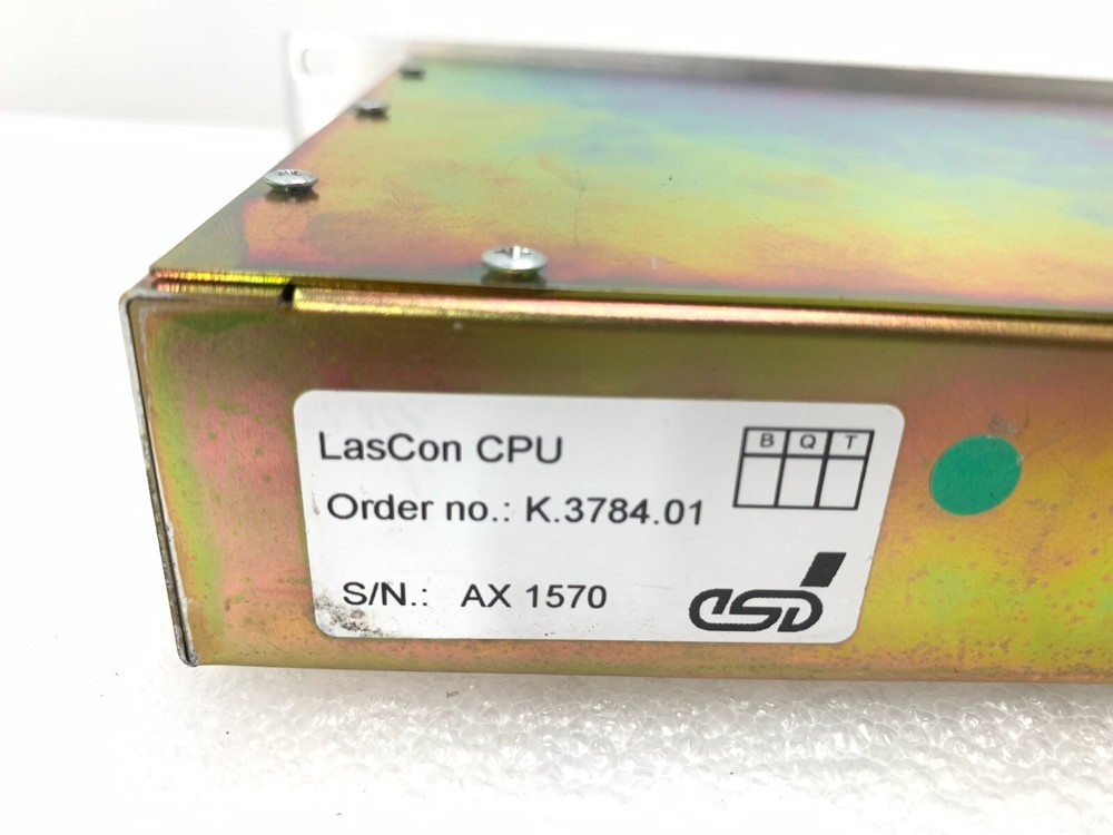 ESD Electronics LasCon-CPU K.3784.01 Laser Control Interface w/ PCB670-4/02.01A