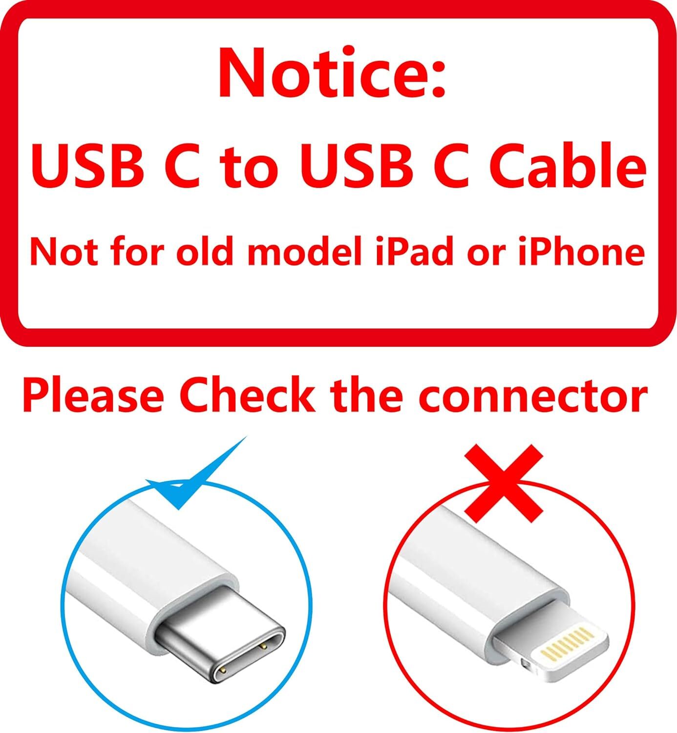USB-C to USB-C Cable Fast Charger Lot Type C Charging Cord For iPhone 16 15 Pro