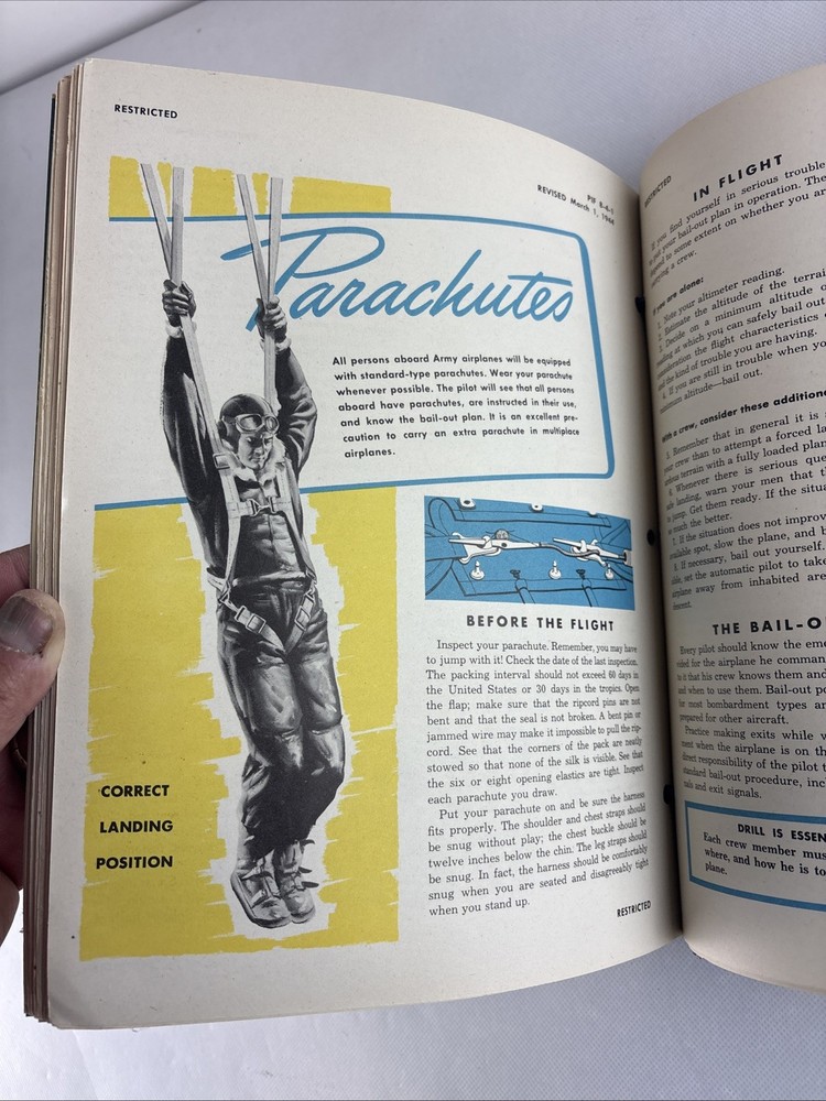 WWII WW2 Pilots' Information File