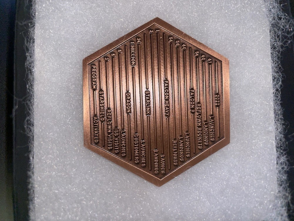SpaceX Medallion