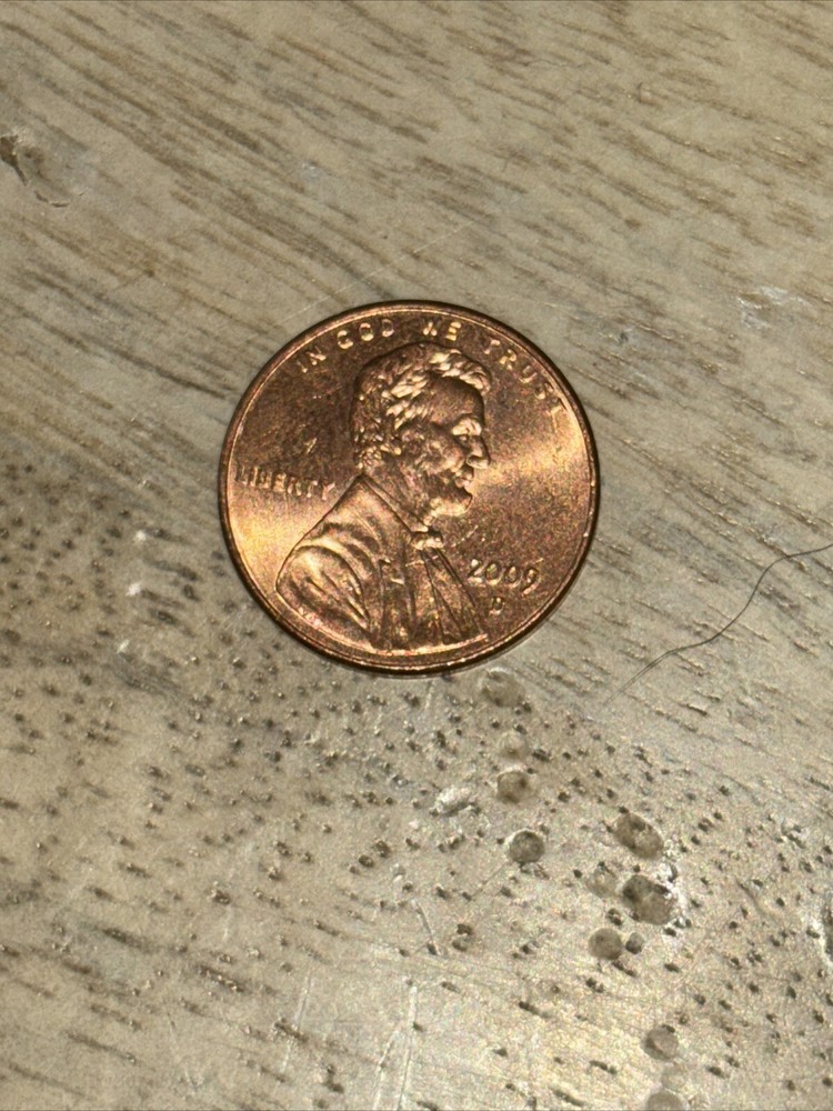 Four Lincoln Cent Stamp Pennies 2009