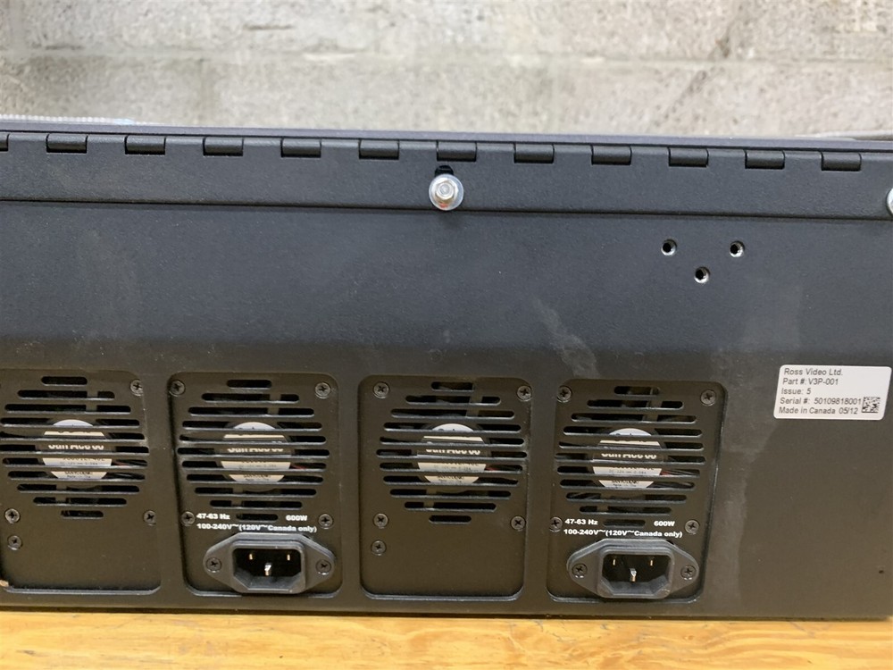 ROSS VISION 3 CONTROL PANEL V3P-001 HD PRODUCTION