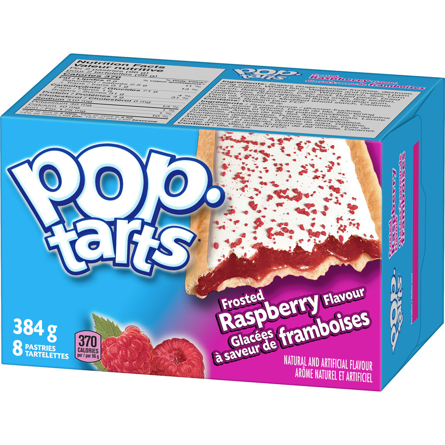 2-Pack Kelloggs Poptarts Pop Tarts Frosted Raspberry