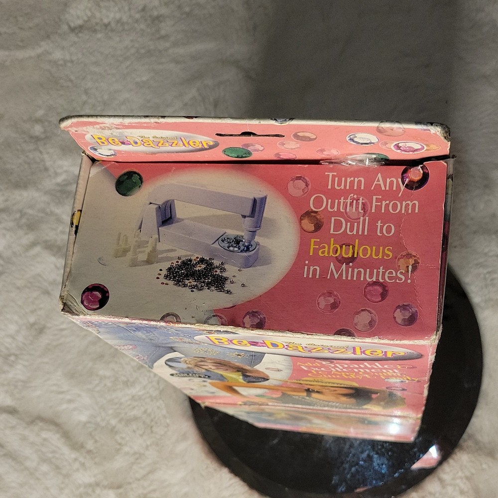 BeDazzler Rhinestone & Stud Setting Tool BDZ-06 with Attachments & Studs