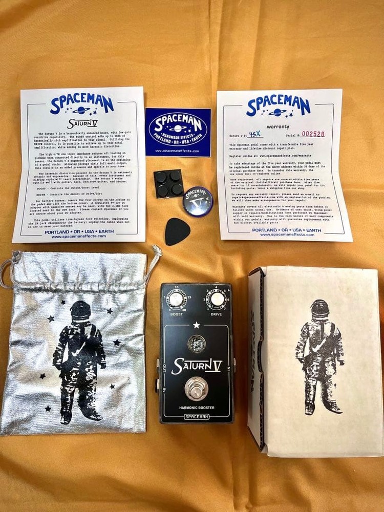 Spaceman Effects Saturn V Harmonic Booster Guitar Pedal