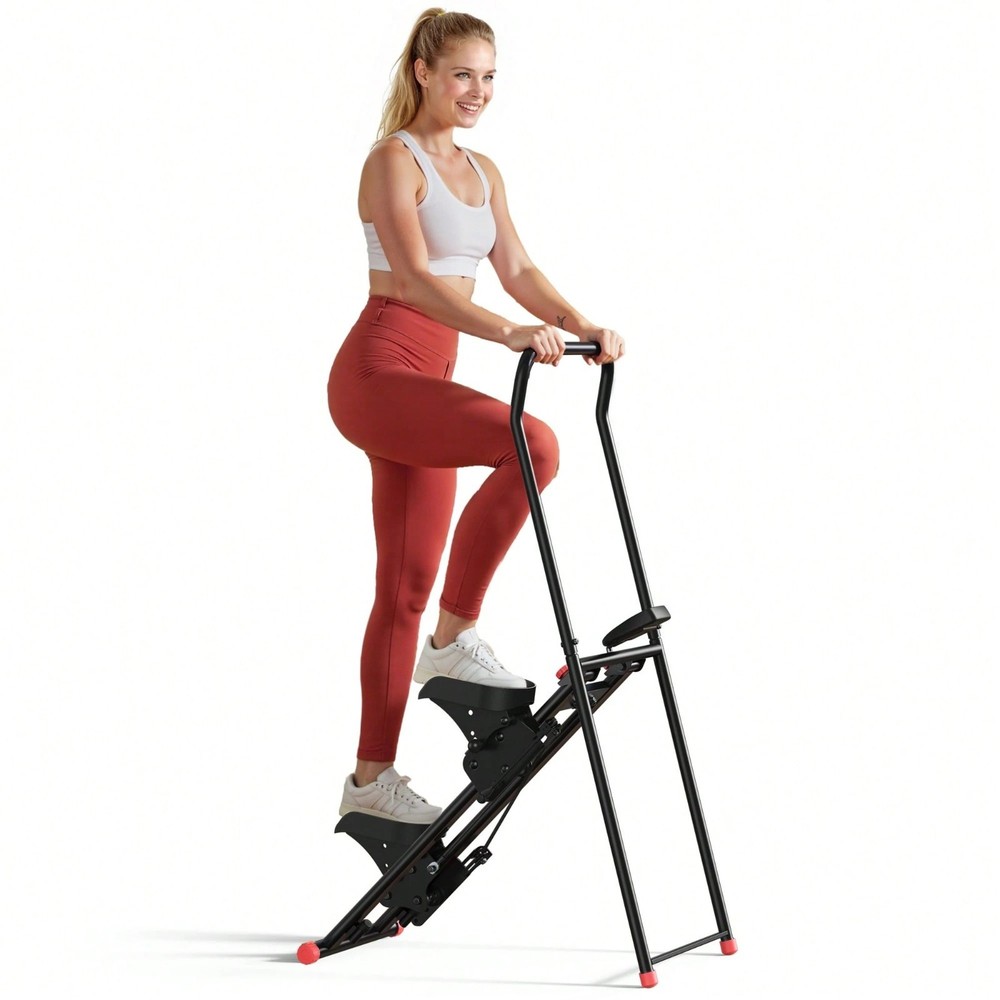 MERACH Stair Stepper Vertical Climber Machine Folding Exercise Stepper 300lbs