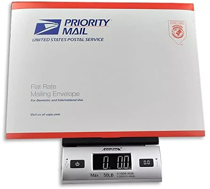 Digital Postal Scale Packages Electronic Postage Mail Parcel Weight Scale 50lbs