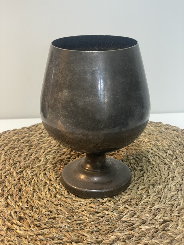 6" Vintage Poole Silver Co Silverplate EPCA 832 Chalice/Goblet 11.75oz