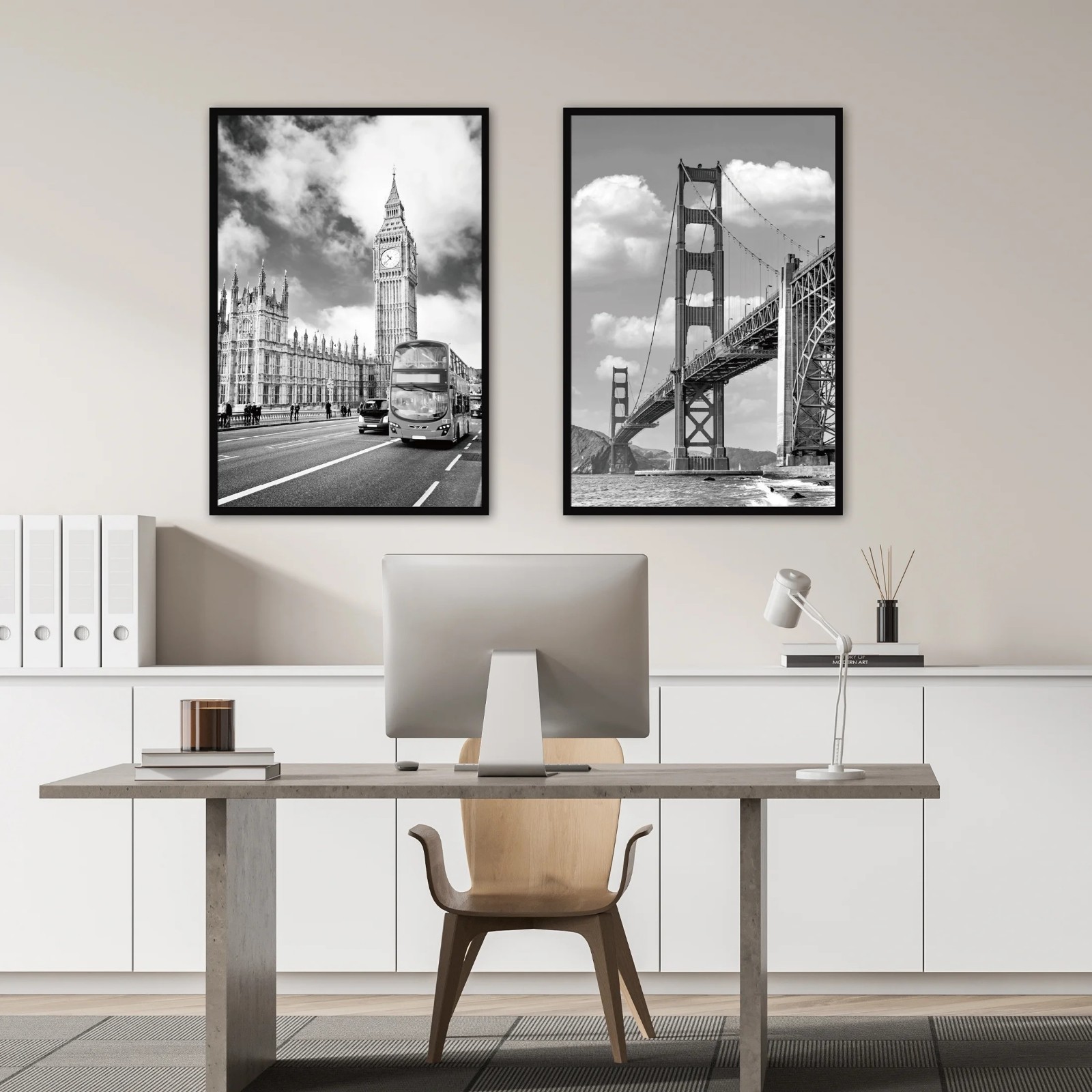 Mainstays – 24x36 Picture Frame – Black Flat Profile Wall Photo Frame