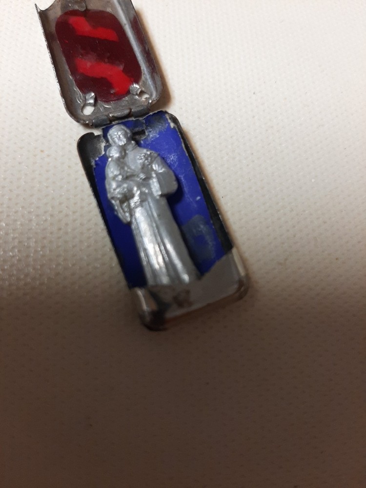 Antique Pocket Shrine Without Rosary