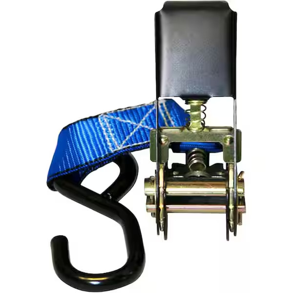 10 Ft. X 1 In. X 1200 Lbs. Ratchet Tie-Down Strap (2-Pack)