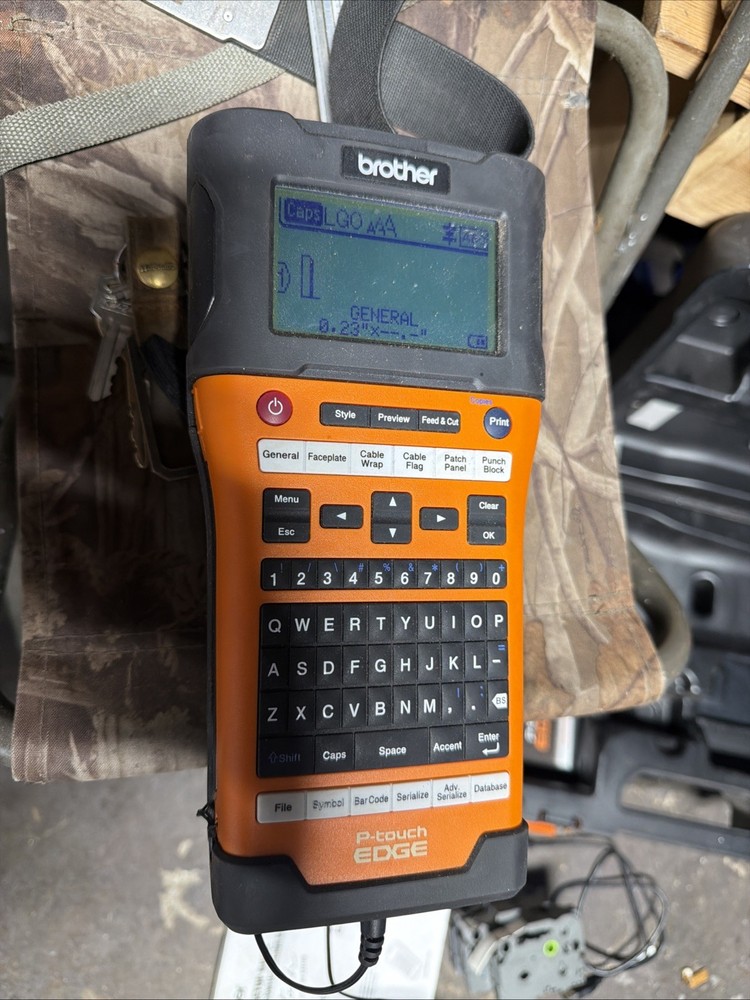 Brother PTE500 Industrial Handheld Labeling Tool