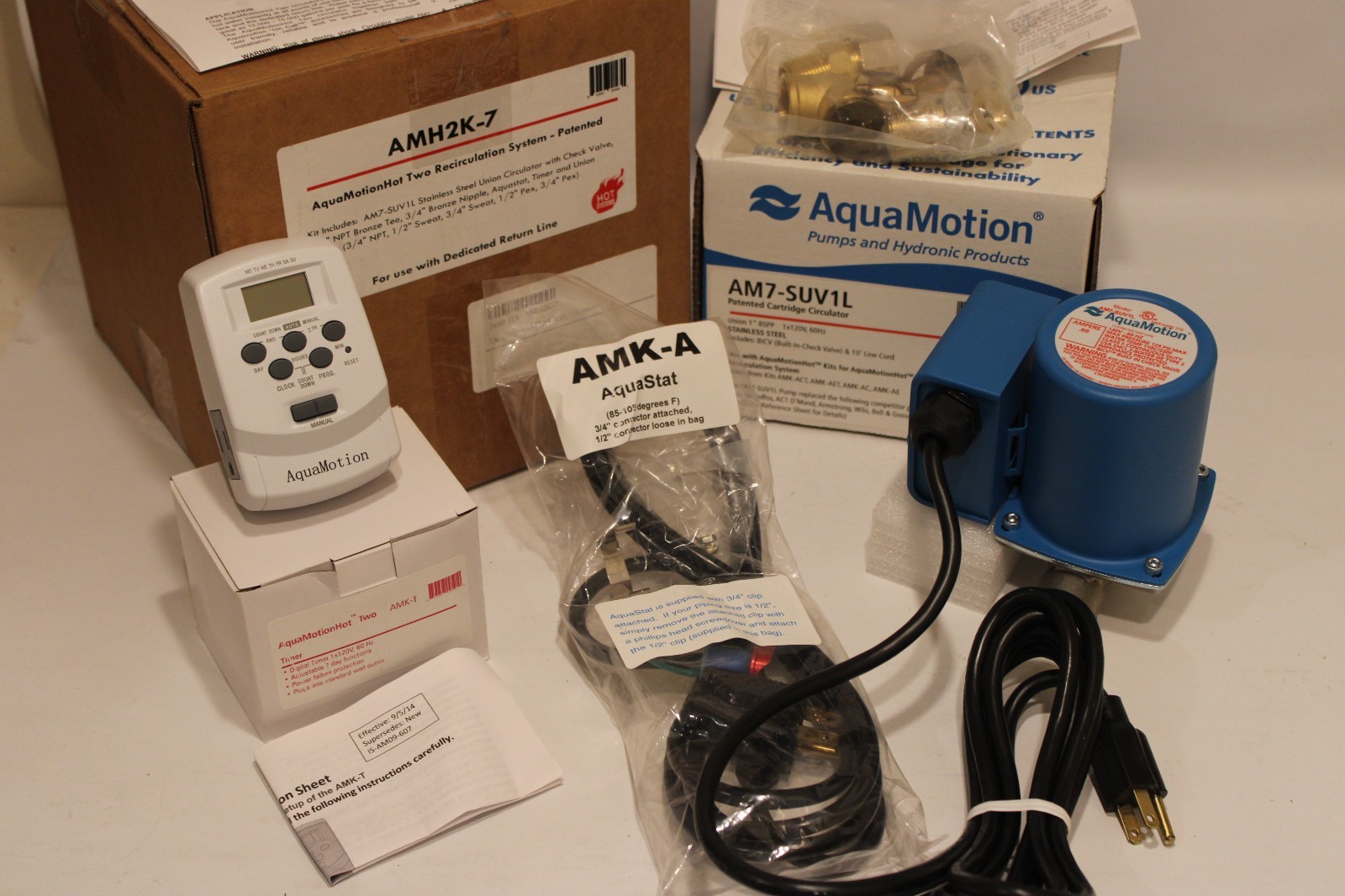 Aquamotion AMH2K-7 - S. S. Single Speed Water Circulator For Tank Water Heaters