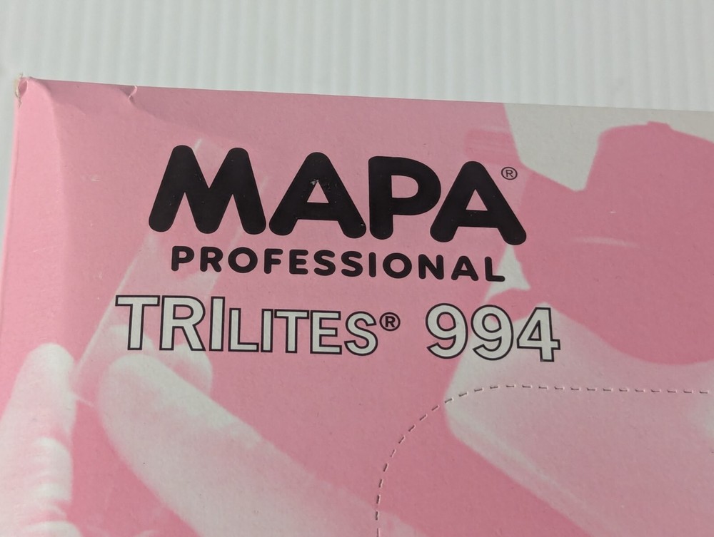 Mapa Proffessional 994 TRI Lites Clean Process Gloves Medium - 100ct