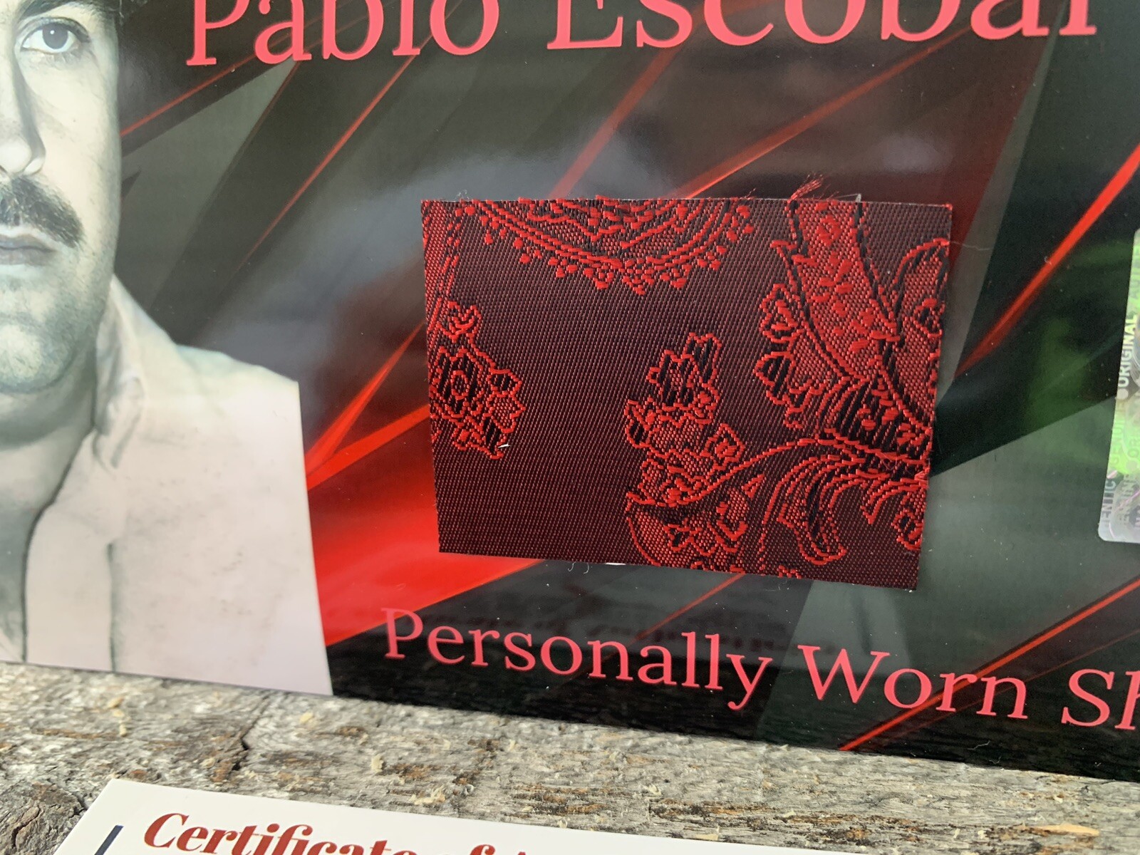 Pablo Escobar Personally Worn Shirt Authentic Remnant COA True Crime