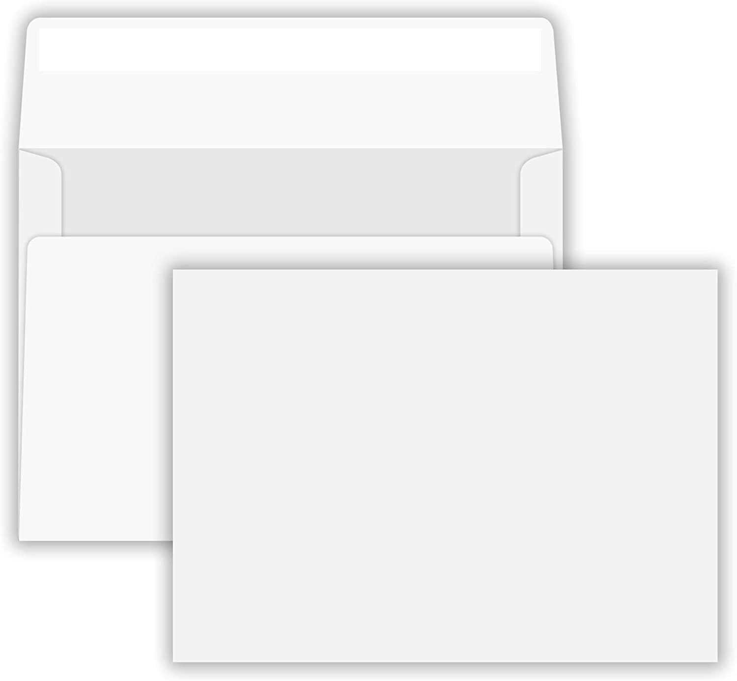 150 Bright White Envelopes Self Seal 4 3/8X5 3/4 Invitation Greeting Card A2