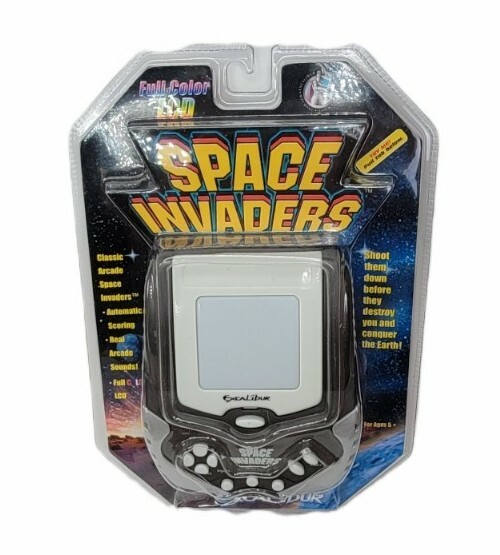 Handheld Electronic Game Excaliber Electronics Space Invaders  Mod 402-1-CS