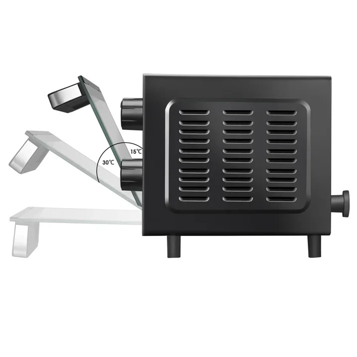 Mainstays 4-Slice Countertop Toaster Oven with 3 Settings, Includes Baking Rack