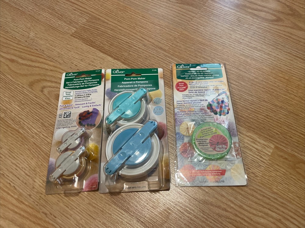 clover pom pom maker & Yo-yo Maker