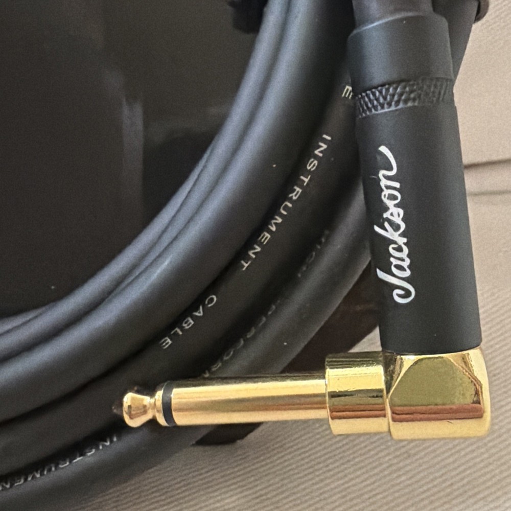 Jackson High Performance Cable - Black 21.85' (6.66 m) Angle End