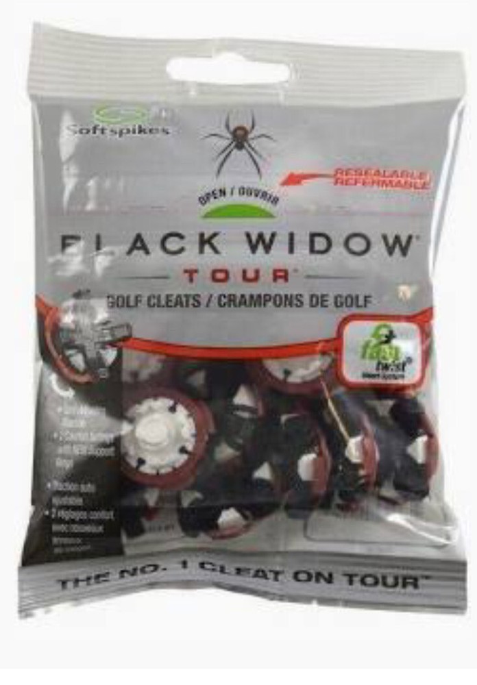 Softspikes Black Window Tour Golf Cleats