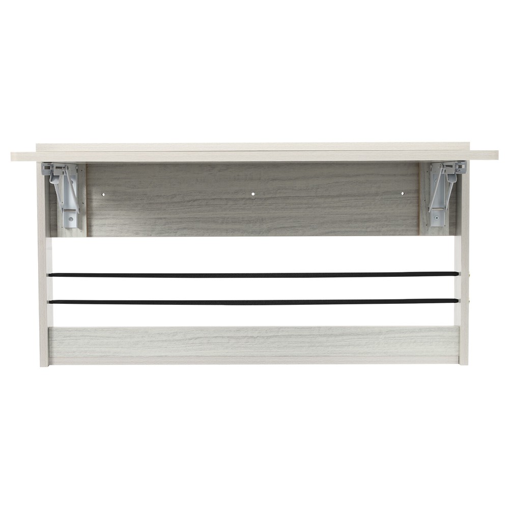 Folding Table Wall Mounted Folding Table Study Table Space Saving 31.5x16.3 in