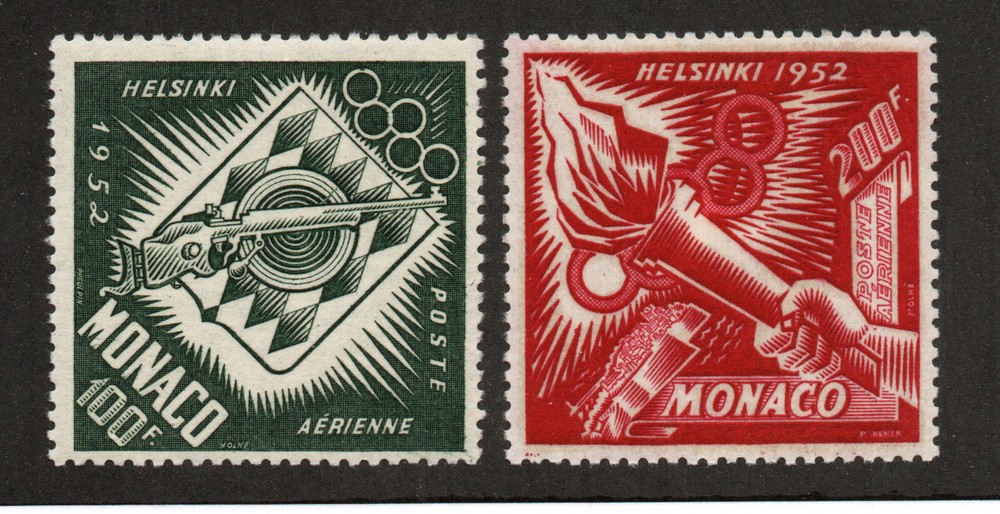 Monaco - Sc# C38 & C39 MNH       /        1222128