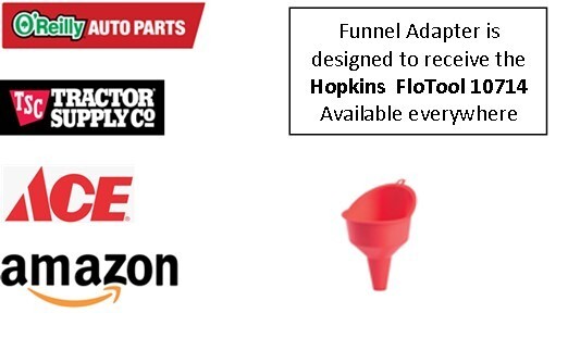 L8T GAS 6.6L Oil Funnel Adapter/Holder - GM, HD, Silverado, Sierra, 2020-2025