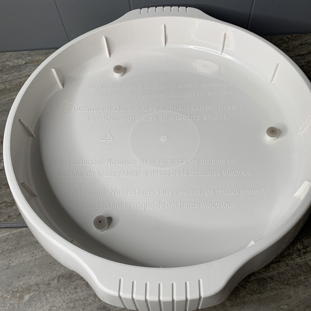 NuWave Pro Plus Oven 20341 REPLACEMENT PART Bottom Base Pan&Drip Tray Only, New