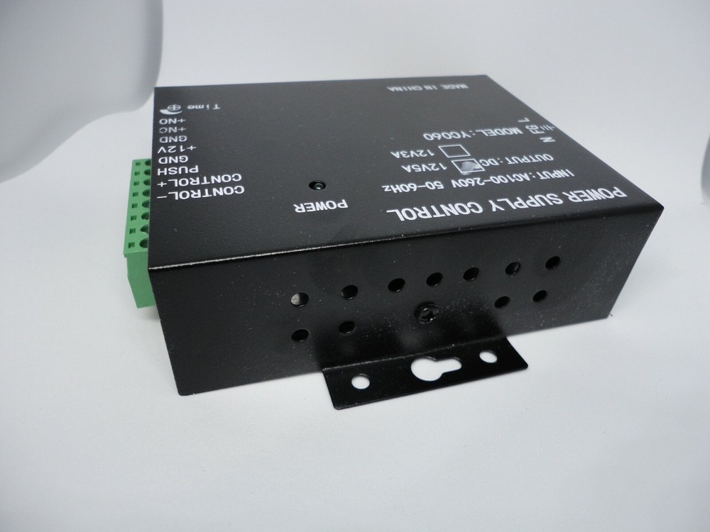 Electric Door Access Lock Control System Power Supply 12V 5A Adjustable Timer A+