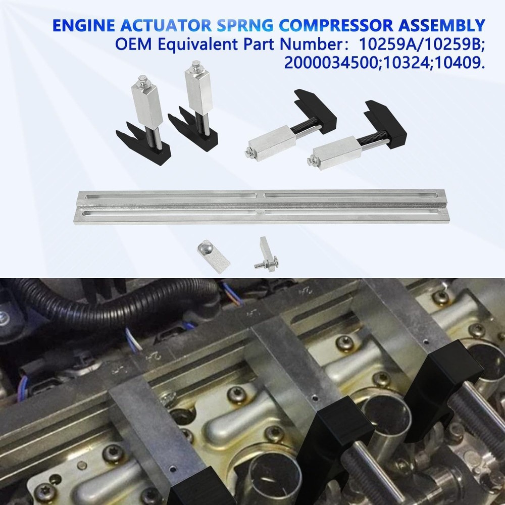 10259A 10259B Engine Actuator Spring Compressor Assembly Tool Fit for Fiat Multi