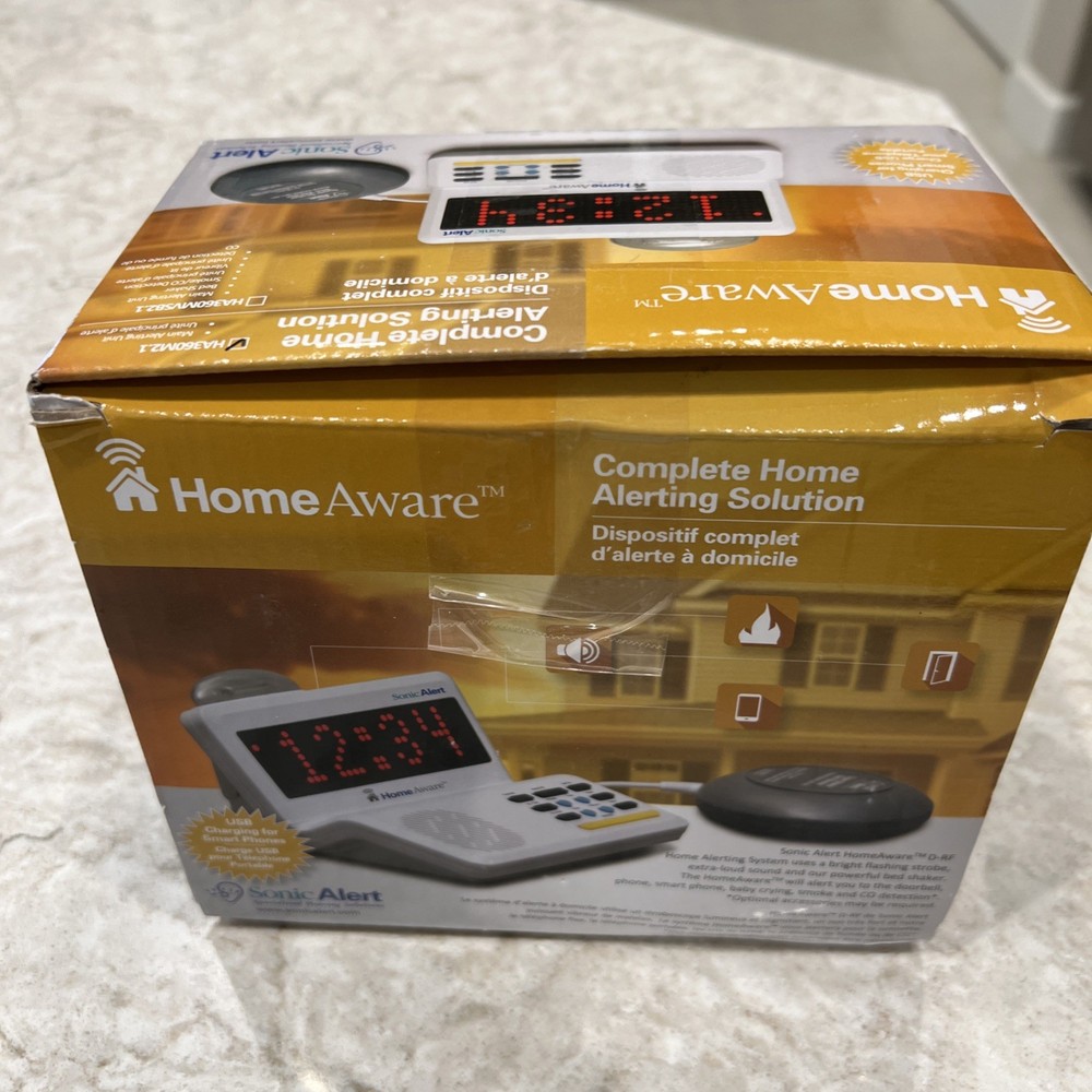 Home Aware Main Alerting Unit Only Model HA360M2.1  Opened Box-Never Used