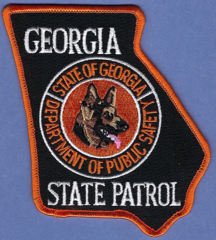 GEORGIA STATE PATROL K-9 UNIT PATCH