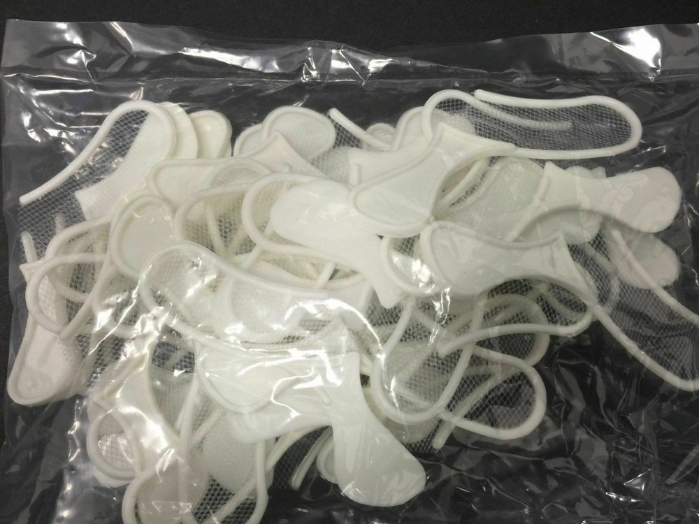 10Pcs Sideless Dental Disposable Impression Bite Registration Sideless Posterior