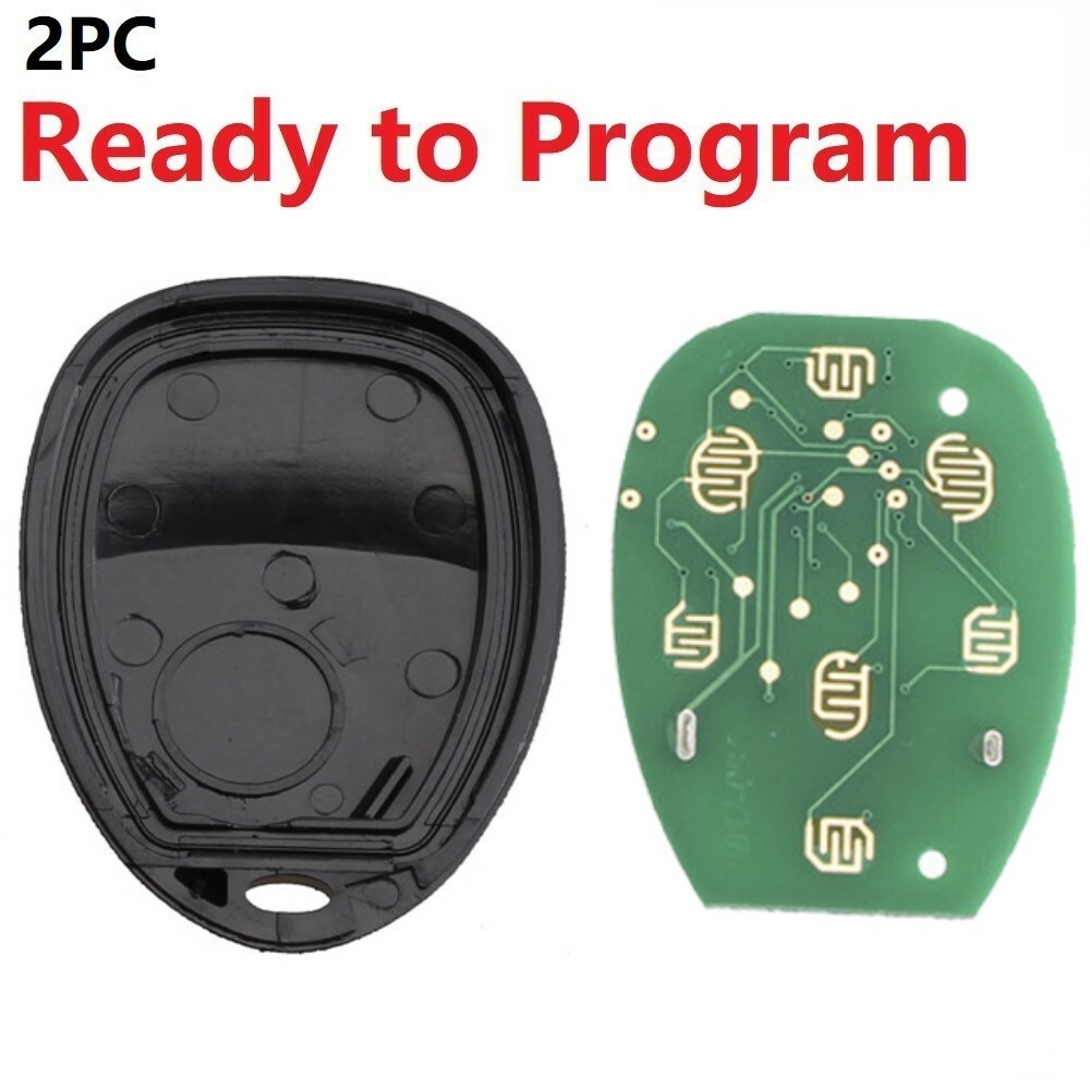 2 For 07 2008 2009 2010 2011 2012 2013 Chevy Silverado 1500 2500 Remote Key Fob