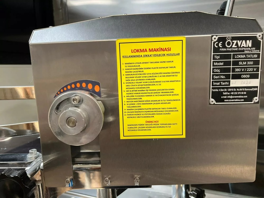 Ozvan Lokma Dessert Machine Commercial Donut Maker Machine