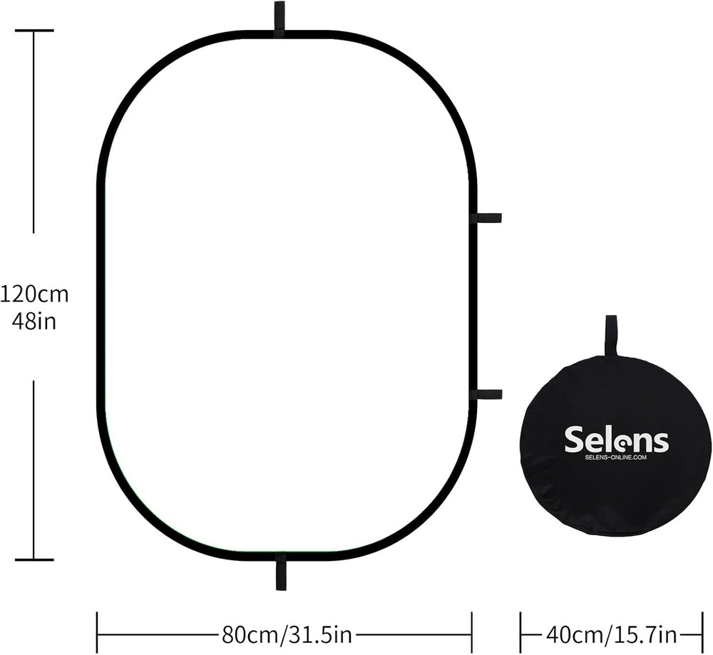 Soft White Diffuser Foldable Light Diffuser Light Diffusion Panel with Carry ...
