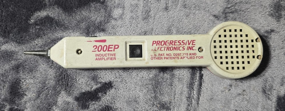 Progressive Electronics Inc. 200EP Inductive Amplifier Tested Working