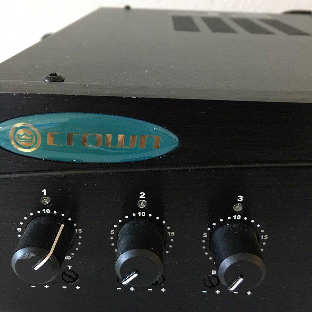 CROWN G180MAX Tuner Mixer Amplifier - Please Read Description
