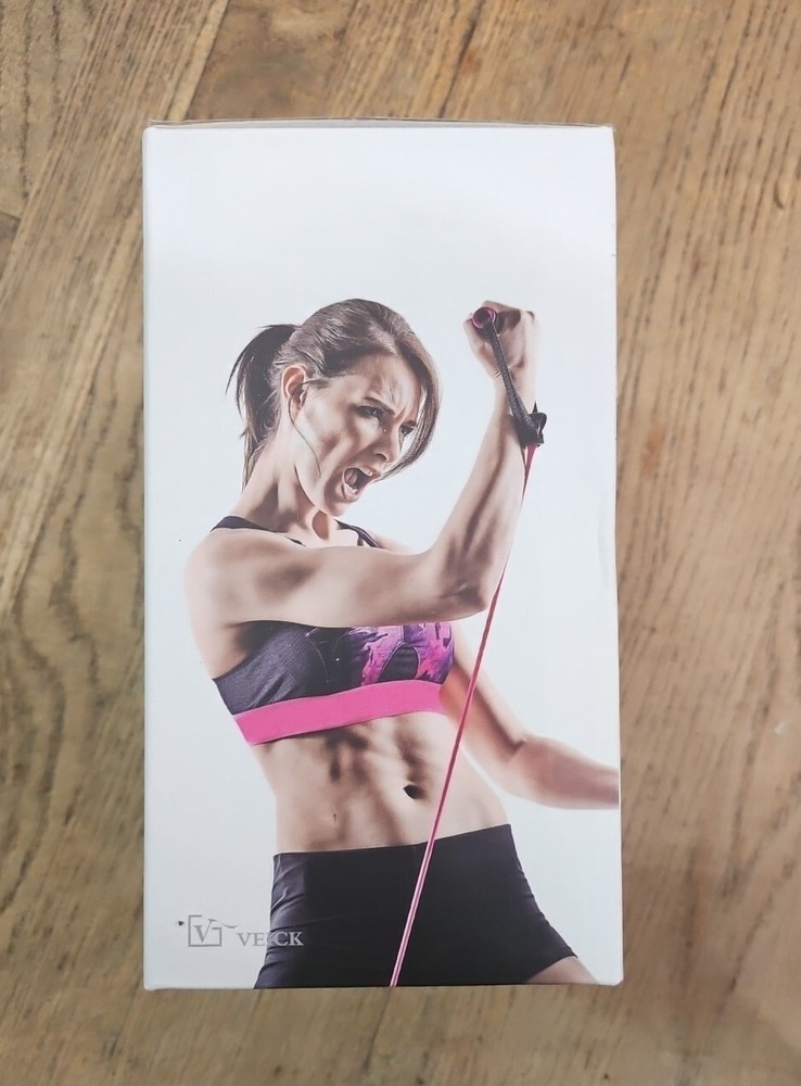VEICK Resistance Bands Exercise Bands with Handles New